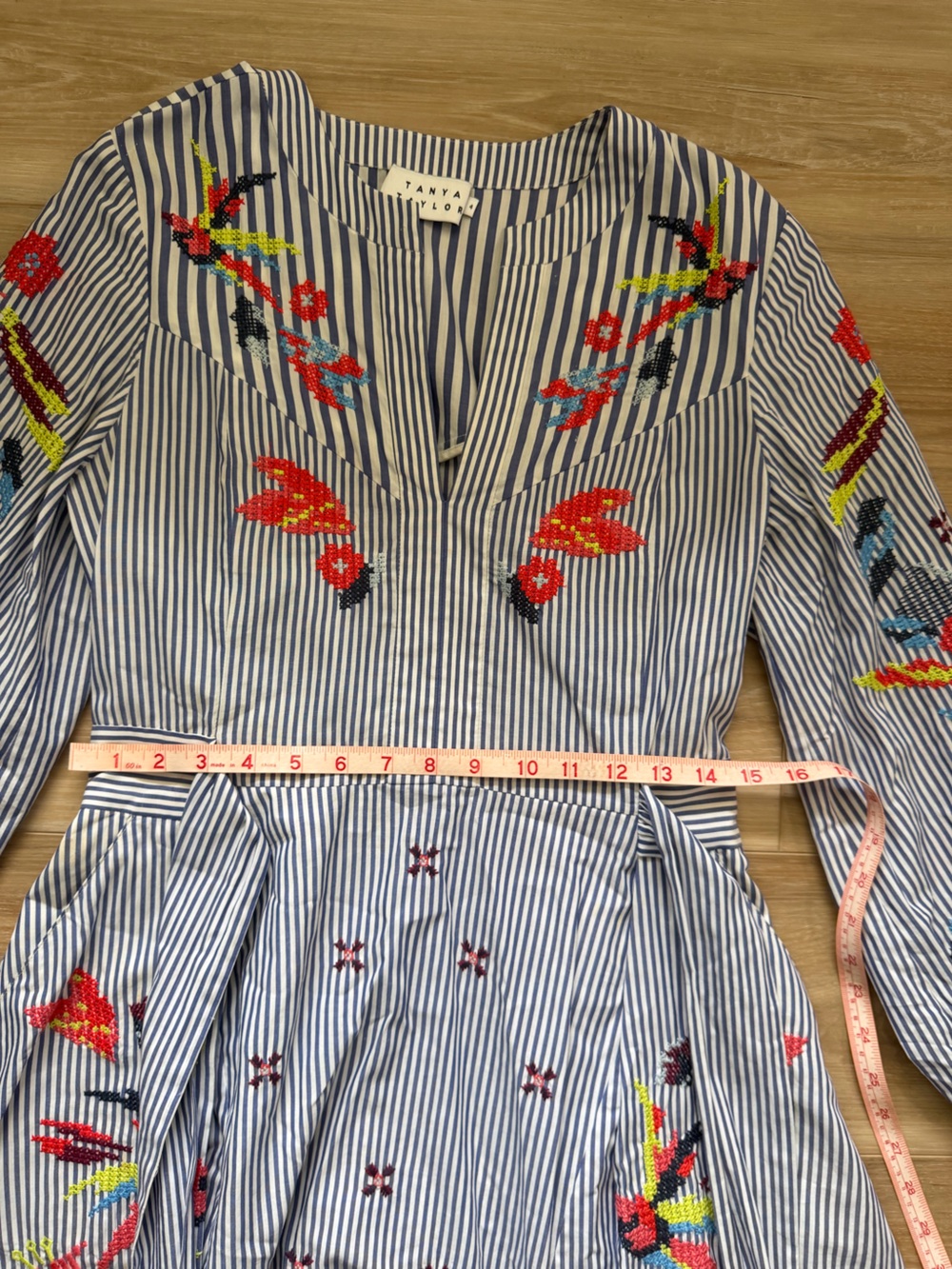 Tanya Taylor Caro Embroidered Dress - Picture 13 of 16
